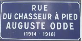 Plaque a odde